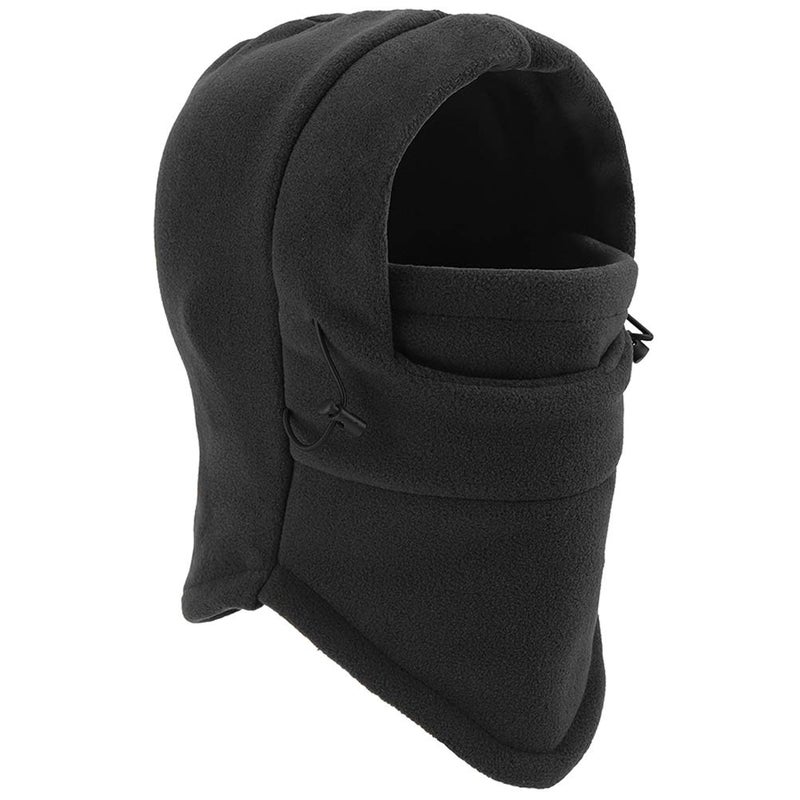 YQXCC Kids Winter Hats Balaclava Ski Mask Windproof Warm Adjustable with Fleece Lining Hat for Boys Girls Dark Gray - Image 1